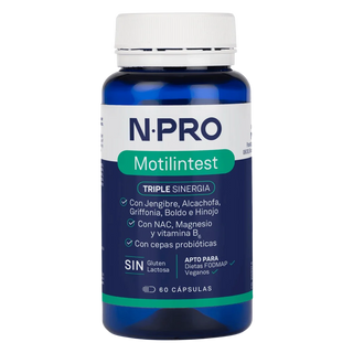 NPro Motilintest Mibiota 60 cápsulas
