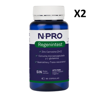 Pack 2 unidades Regenintest 90 cápsulas NPro