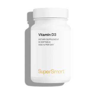 Vitamin D3 5000 IU 60 cápsulas SuperSmart