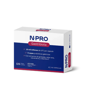 NPRO Gastribiota 30 cápsulas