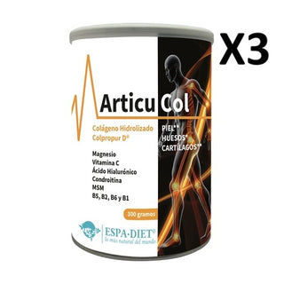 Pack 3 unidades MontStar Articucol Colágeno Espadiet 300 gramos