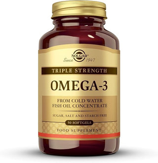 Omega 3 fish oil 50 cápsulas Solgar