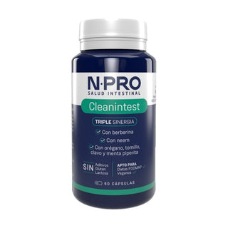 NPro Mibiota Cleanintest (limpieza intestinal) 60 cápsulas