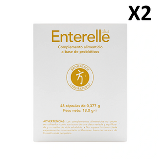 Pack 2 unidades enterelle Plus 48 cápsulas Bromatech