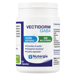 Vectidorm Gaba 60 cápsulas Nutergia