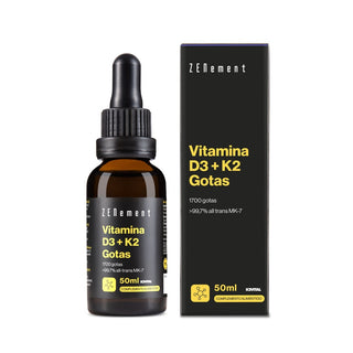 Vitamina D3+K2 Gotas Zenement