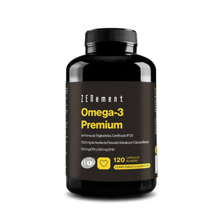 Omega 3 Premium - 120 Cápsulas blandas Zenement