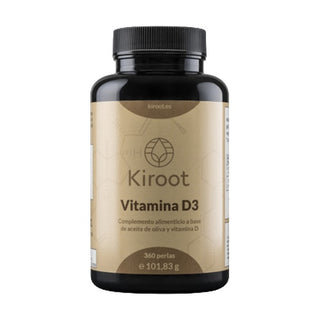 Vitamina D3 4000 360 perlas Kiroot