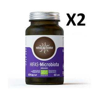 Pack 2 unidades Hifas Microbiota Hifas da Terra 60 cápsulas
