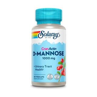 D-Mannose con CranActin 60 cápsulas Solaray