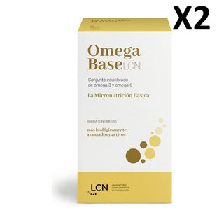 Pack 2 unidades LCN Omega Base 120 cápsulas