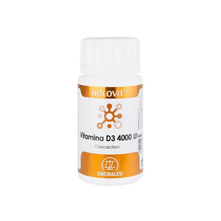 Holovit vitamina d3 4000ui Equisalud 50 cápsulas