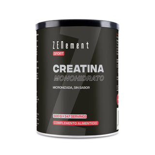 Creatina Monohidrato Pura en Polvo - 500g Zenement