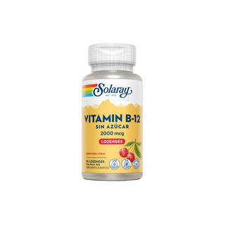 Vitamina B12 2000 Mcg 90 Comprimidos Solaray